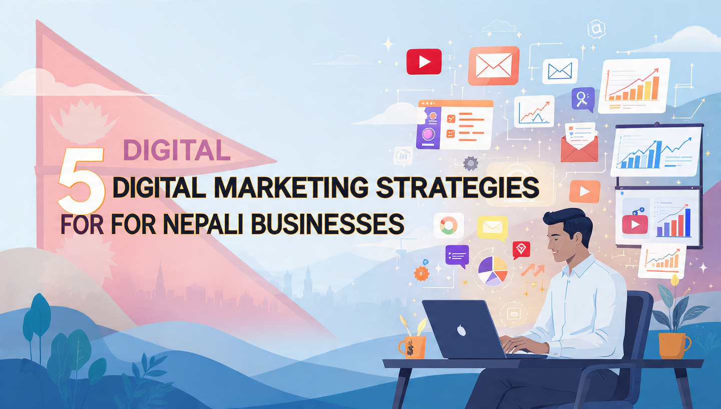 Top 5 Digital Marketing Strategies for Nepali Businesses (That actually work)